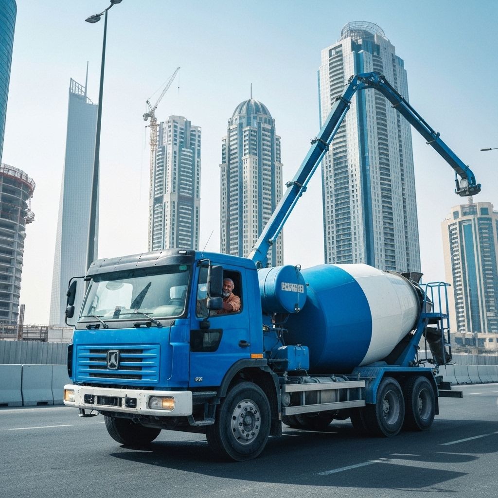 On-Site Concrete Mixing